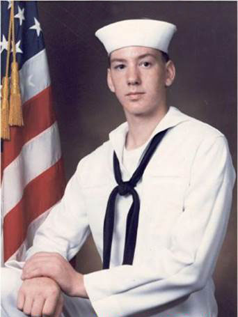 Seaman Recruit Glenn Flansburg 1987